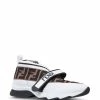 Promo 𧨠Fendi Monogram embellished low top π sneakers of women π 7 Fendi monogram-embellished low-top sneakers