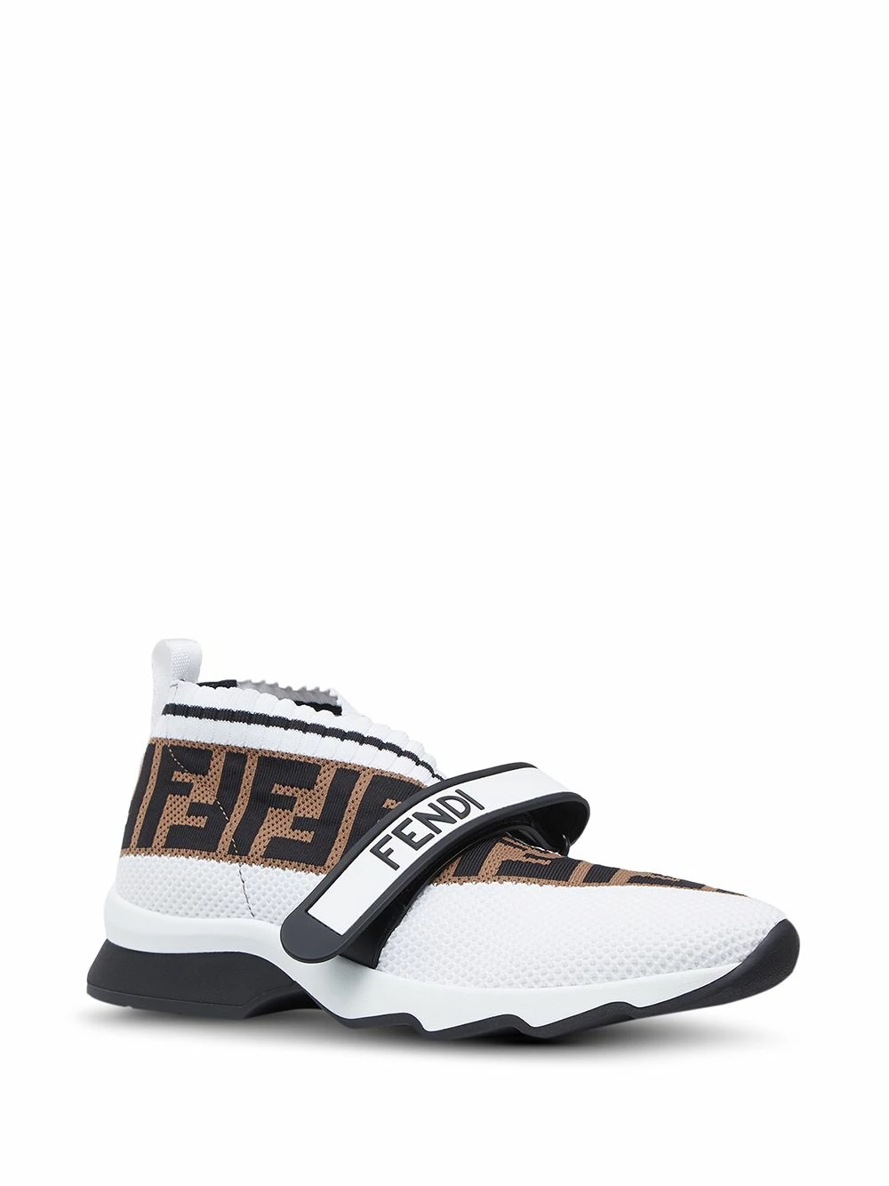 Promo 𧨠Fendi Monogram embellished low top π sneakers of women π 4 Fendi monogram-embellished low-top sneakers