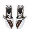 Promo 𧨠Fendi Monogram embellished low top π sneakers of women π 9 Fendi monogram-embellished low-top sneakers