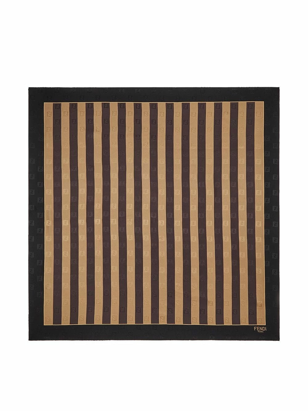 Best Pirce π Fendi FF striped foulard scarves of women π 4 Fendi FF striped foulard