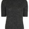 Fendi short-sleeve knitted top