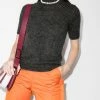 Fendi short-sleeve knitted top