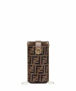 Fendi FF motif phone pouch
