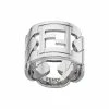 Fendi FF motif band ring