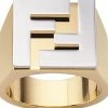 Fendi FF motif ring