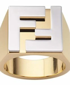 Fendi FF motif ring
