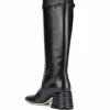 Fendi FF-motif 70mm knee-high boots