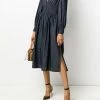 Fendi pleated mid-length dress