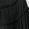 Fendi pleated shift mini dress