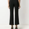 Fendi crease-detailing flared trousers