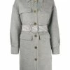 Fendi belted single-breasted coat