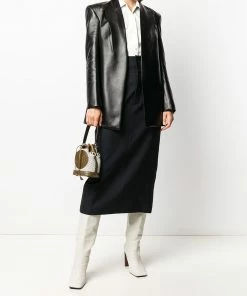 Fendi tailored checked pencil skirt