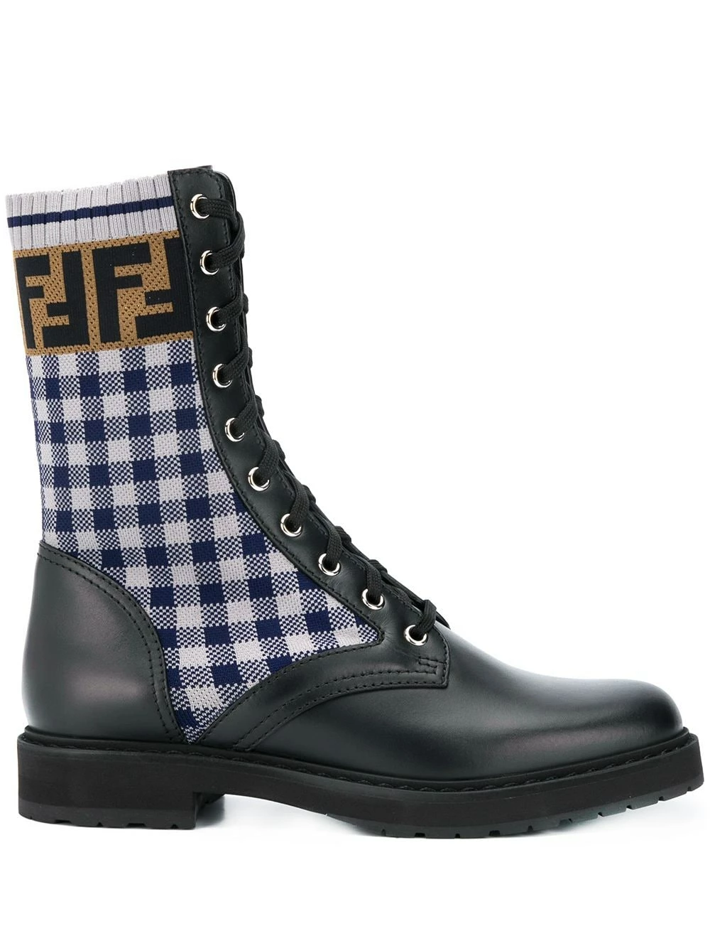 Promo π₯° Fendi Leather biker π₯Ύ boots of women π₯ 3 Fendi leather biker boots