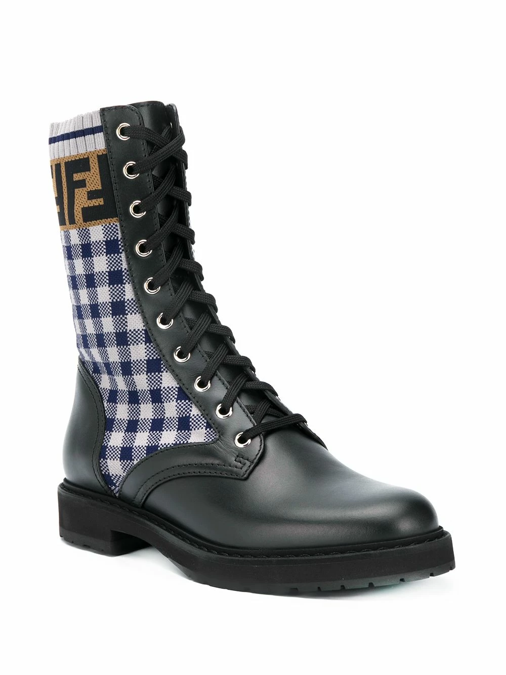 Promo π₯° Fendi Leather biker π₯Ύ boots of women π₯ 4 Fendi leather biker boots