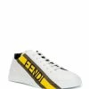 Fendi low-top logo print sneakers