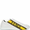 Fendi low-top logo print sneakers