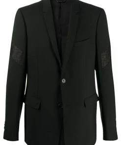 Fendi FF-logo panel suit jacket