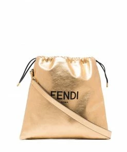 Fendi Fendi Pouch leather crossbody bag