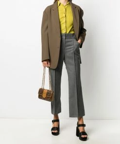 Fendi tailored cropped trousers