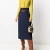 Fendi high waist midi skirt
