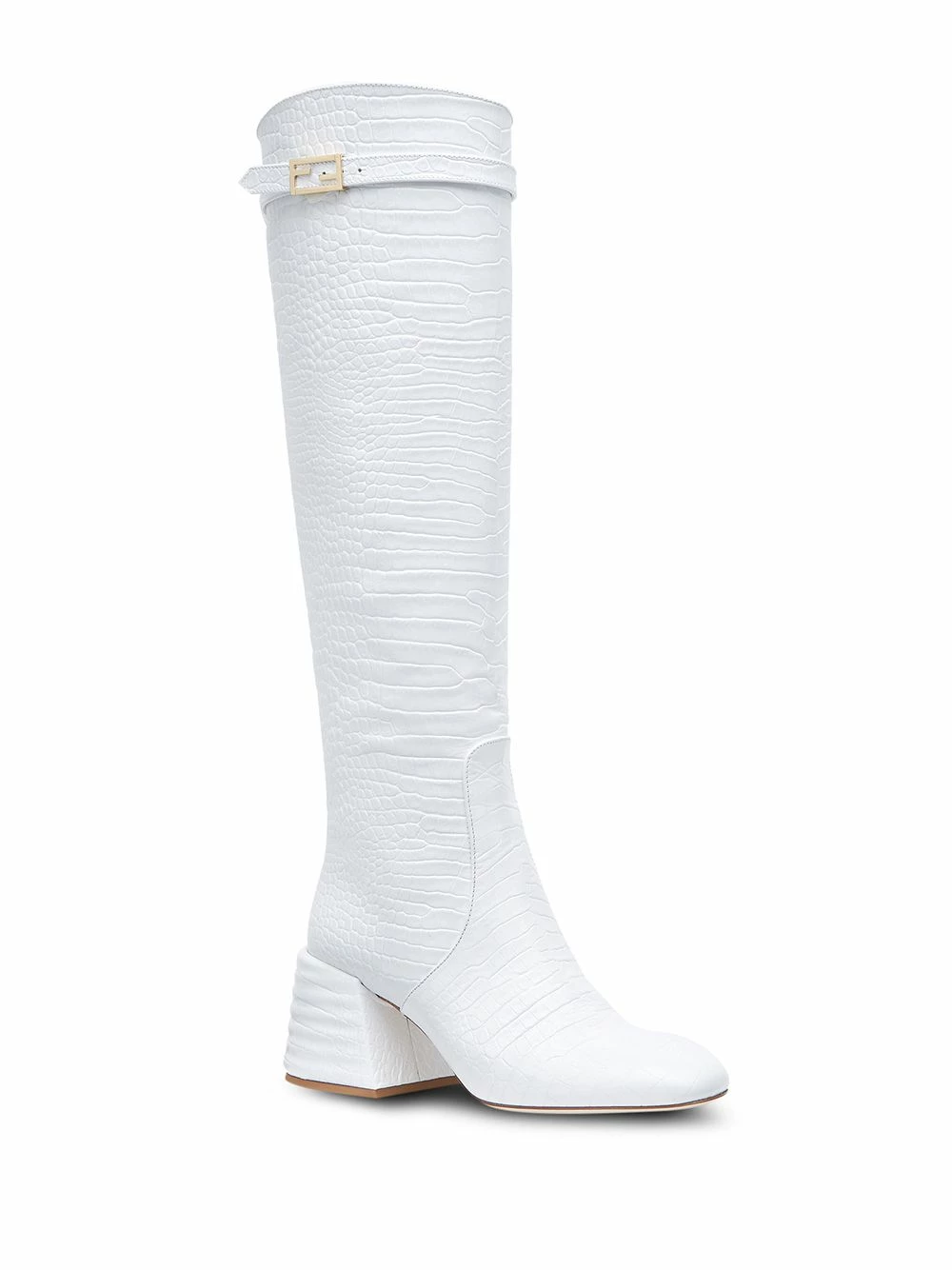 Outlet π Fendi Crocodile effect π₯Ύ boots of women π― 4 Fendi crocodile-effect boots