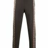 Fendi logo-stripe track pants