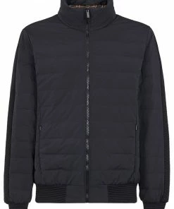 Fendi logo-embossed padded jacket