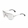 Fendi logo mask sunglasses
