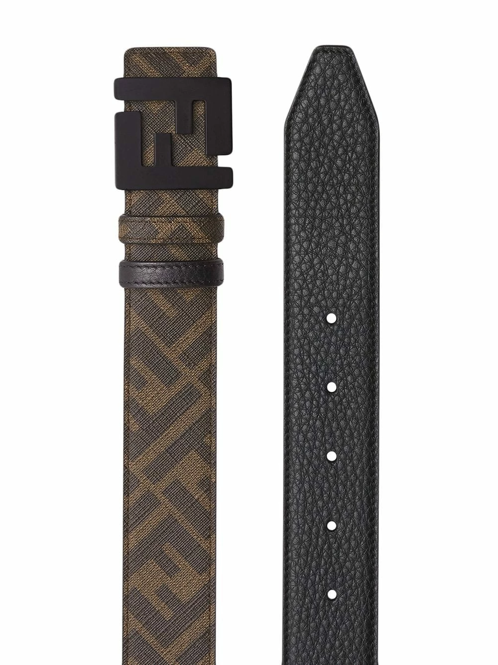 Top 10 ⌛ Fendi FF motif reversible belt belts of men ✔️ 4 Fendi FF-motif reversible belt