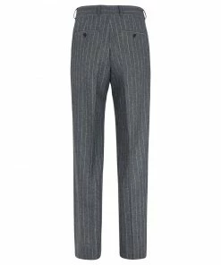 Fendi pinstripe straight-leg trousers