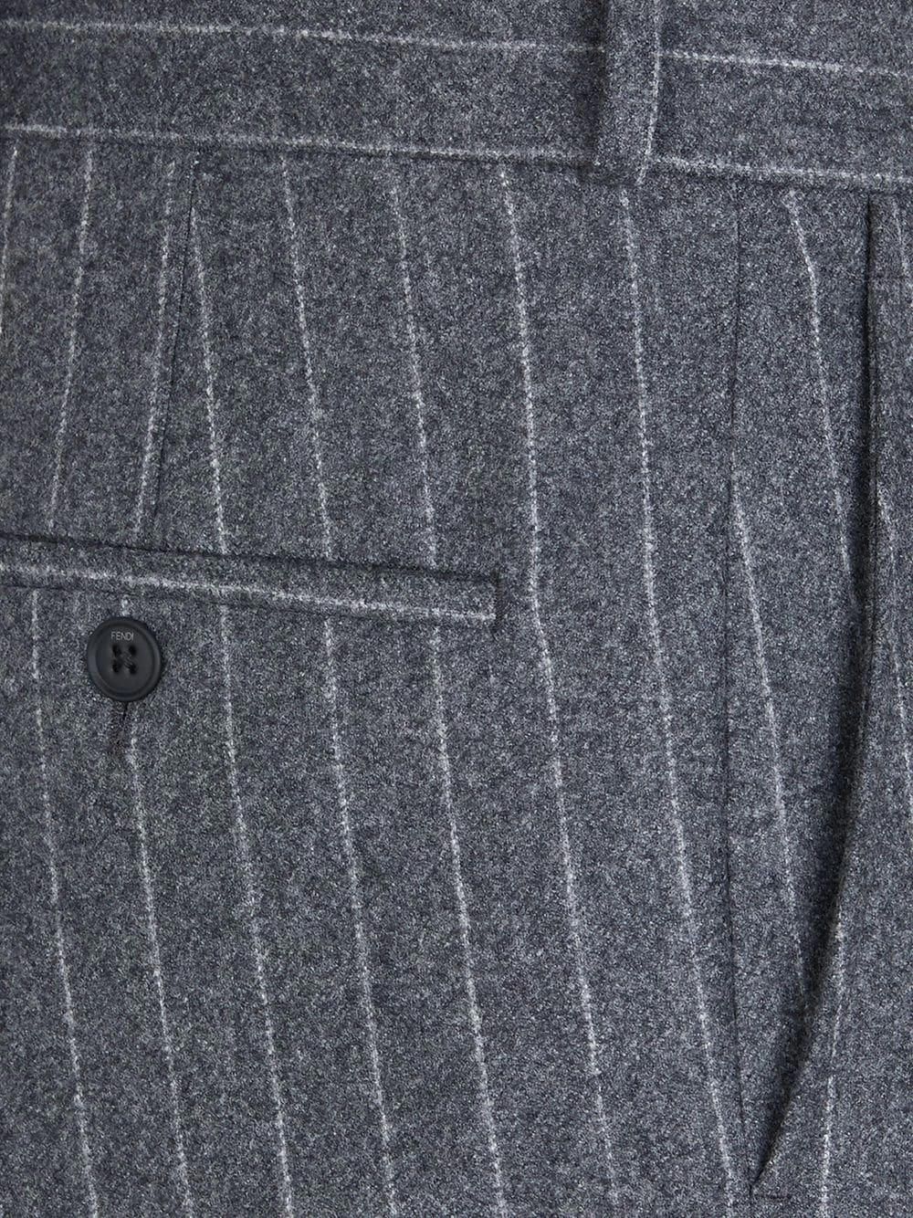 Buy π€© Fendi Pinstripe straight leg trousers regular-fit & straight leg pants of men π₯ 5 Fendi pinstripe straight-leg trousers