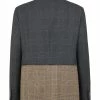 Fendi two-tone checked blazer