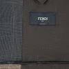 Fendi two-tone checked blazer