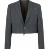 Fendi two-tone checked blazer