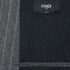 Fendi panelled pinstripe blazer