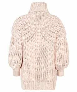 Fendi roll neck chunky knit jumper