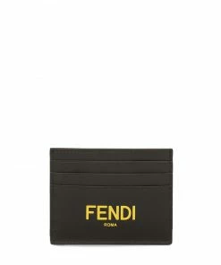 Fendi logo-print cardholder