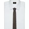 Fendi FF motif silk tie