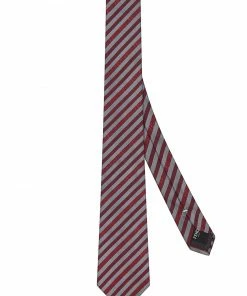 Fendi striped pattern necktie
