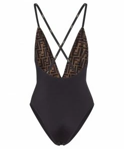 Fendi reversible FF print swimsuit