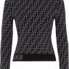 Fendi FF crew neck jumper