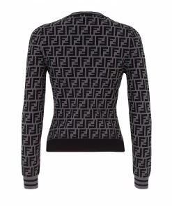 Fendi FF crew neck jumper