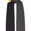 Fendi panelled FF print scarf