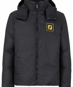 Fendi hooded padded jacket