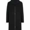 Fendi single-breasted hooded duffle coat