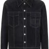 Fendi logo-patch denim jacket