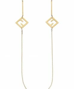 Fendi FF-logo sunglasses chain