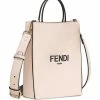 Fendi small logo print shopping bag