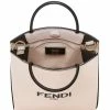 Fendi small logo print shopping bag