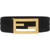 Fendi maxi velvet Baguette belt